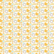 Heart love seamless pattern N81