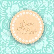 Save the date card N13