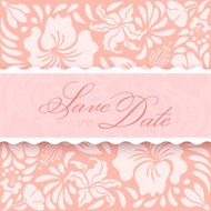 Save the date card N14