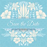 Save the date card N15