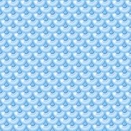 Seamless blue river fish scales
