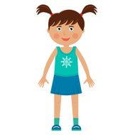 character girl in sport skirt N2