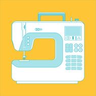 object sewing machine line design