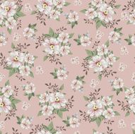 Seamless Vintage Flower Pattern N36