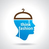 think fashion abstract vector