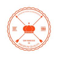 Premium quality labels and badges vector N9