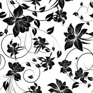 Seamless vector floral pattern N16