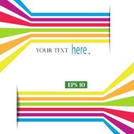 Abstract colorful straight lines