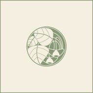 Design element in art nouveau style N3
