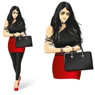 lady in black N2