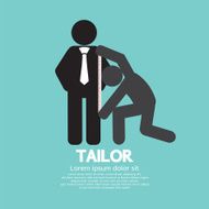 Customer Getting Measure By Tailor Symbol