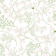 Beautiful Romantic Vector Seamless Pattern N12