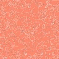 Beautiful Romantic Vector Seamless Pattern N13