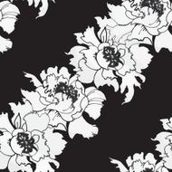 Watercolor hand drawn colorful flowers seamless pattern N5