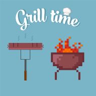 Grill time icon