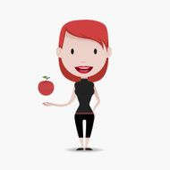 Weight loss Concept illustration N7