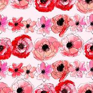 Seamless Floral Pattern N756