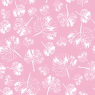 crazy beautiful watercolor pattern of leaves handmade painted N6