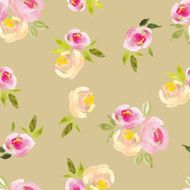 Seamless rose pattern N9