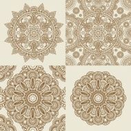 Round Ornament Patterns