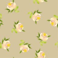 Watercolor flower pattern N153