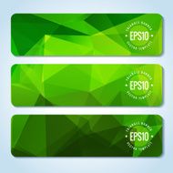 Abstract vector header banners N126