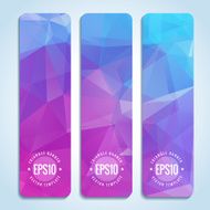 Abstract vector header banners N132