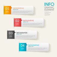 modern vector abstract step lable infographic elements N37
