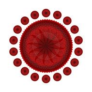 abstract circular pattern N8