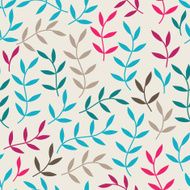 Summer seamless leaf pattern N7