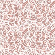 Lace seamless pattern with flowers N154