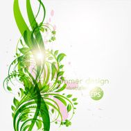 Floral Retro Background for Vintage Design N316