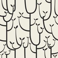 vector vintage floral wallpaper