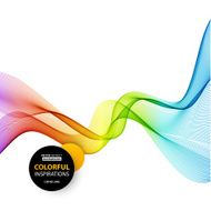 Abstract curved lines background Template brochure design N55