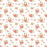 Floral seamless pattern Vector background N4