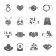 Precious Jewels Icon Set