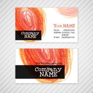 Vector Business Card Template N14