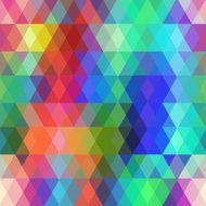 Abstract hipsters seamless pattern with colored rhombus Geometric background Vector N2