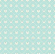 Seamless Pattern Vintage Wallpaper N240