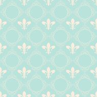 Seamless Pattern Vintage Wallpaper N241