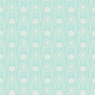 Seamless Pattern Vintage Wallpaper N244