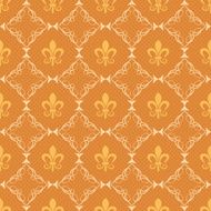 Seamless Pattern Vintage Wallpaper N245