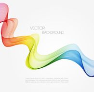Abstract curved lines background Template brochure design N56