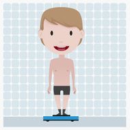 Weight loss Concept illustration N8