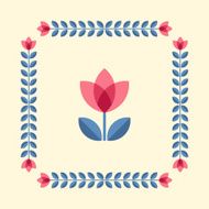 Scandinavian flowers N24