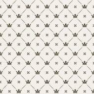 Seamless pattern Vector Retro N20