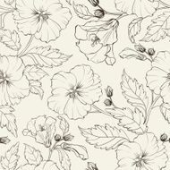 Hibiscuses background