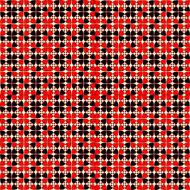 abstract red heart pattern background