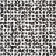 Vector golden abstract pixel mosaic background of sparkling sequins
