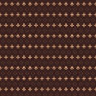 Traditional Fair Isle Pattern Seamless Knitting Ornament N9